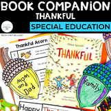 Thankful Book Companion | Special Ed