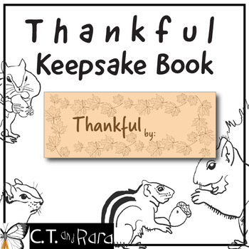 Preview of Thankful Book Minimal Prep