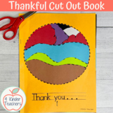 Thankful Book / Thanksgiving / Fine Motor / Color Words / 