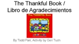 Thankful Book by Todd Parr Bilingual Activity