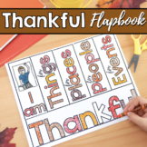 Thankful Craft Flap Book - November Thanksgiving Writing P
