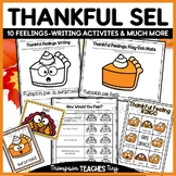 Thankful Feelings THANKSGIVING Themed SEL Week Long Lesson