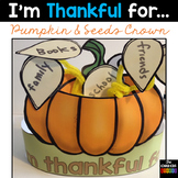 Giving Thanks Pumpkin Craft