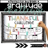 Thankful Gratitude Challenge | Classroom Thankful Jar or B