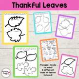 Thankful Leaves Bulletin Board - Thankful tree for November