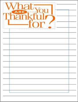Preview of Thankful Paper