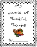 Thankful Thoughts Journal