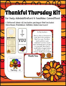 Preview of Thankful Thursday Kit