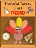 Thankful Turkey Craft FREEBIE!