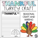 Thankful Turkey Craft & Writing