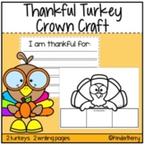 Thankful Turkey Crown Craft Freebie