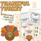 Thankful Turkey Printable Activity