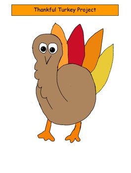 Preview of Thankful Turkey Project