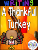 Thankful Turkey Writing Craftivity