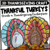 Thanksgiving Craft 3D Turkey