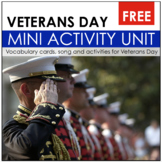 Honoring Veterans- Veterans Day Activity Unit