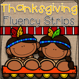 Thanksgiving Fluency Strips