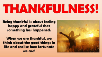 Preview of Thankfulness Collective Worship Session!