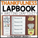 Thankfulness Lapbook Activities | Thankful Writing Craft f