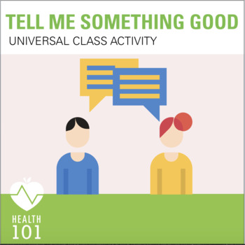 Preview of Thankfulness & Mental Health Activity: Tell Me Something Good Tuesday!