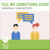 Thankfulness & Mental Health Activity: Tell Me Something G