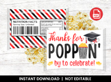 Thanks for POPPING by to celebrate! Microwave Popcorn Wrap