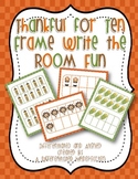 Thanks for Ten Frame Write The Room Fun-Differentiated and