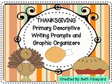 Thanksgiving FREEBIE! Descriptive Writing Prompts (Primary)