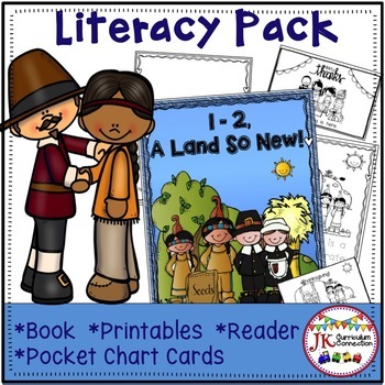 Preview of Thanksgiving - 1-2, A Land So New! Shared Reading & Literacy Activities