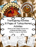 Thanksgiving: A Plump and Perky Turkey-10 Literacy and Mat