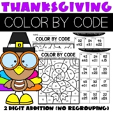 Thanksgiving 2 Digit Addition Without Regrouping - Busy Wo