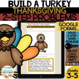 Thanksgiving 2-Step Math Problems: Build a Turkey! for Goo