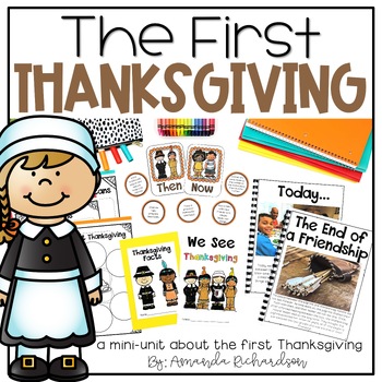 Preview of The First Thanksgiving Activities, Thanksgiving Activities First Grade