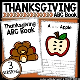 Thanksgiving ABC Alphabet Booklet