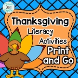 Print and Go Thanksgiving pages