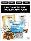 Thanksgiving Poems & Activities