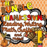 Thanksgiving Activities for First Grade or Kindergarten BU
