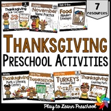 Thanksgiving Activities | BUNDLE for Preschool and Pre-K