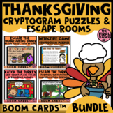 Thanksgiving Math Activities Bundle for 1st to 3rd Grade B