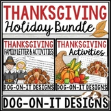 Thanksgiving Activities | Editable Letter From the Teacher