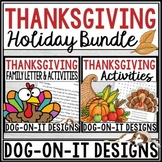 Thanksgiving Activities | Editable Letter From the Teacher