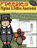 Thanksgiving Activities {FREE Pilgrims & Native Americans Informational Texts}