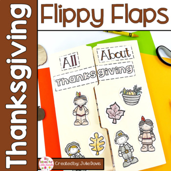 Preview of Thanksgiving Activities Interactive Notebook Lapbook