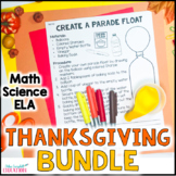 Thanksgiving Activities - Math, Science, Reading Comprehen
