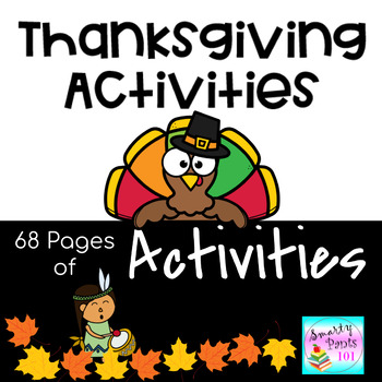 Preview of Thanksgiving Activities - Math and Reading