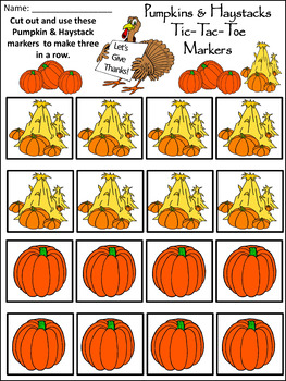 Thanksgiving Tic Tac Toe Game {FREE PRINTABLE!} – The Art Kit