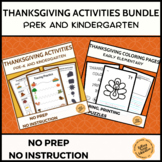 Thanksgiving Activities, Puzzles, and Coloring Bundle for 