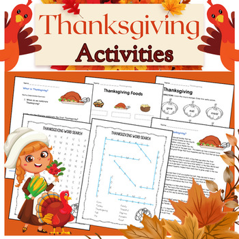 Thanksgiving Activities Reading Comprehension Passages and Questions ...