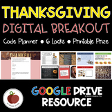 Thanksgiving Activities - Thanksgiving Escape Room - Thank
