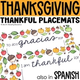 Thanksgiving Activities | Thanksgiving Placemats